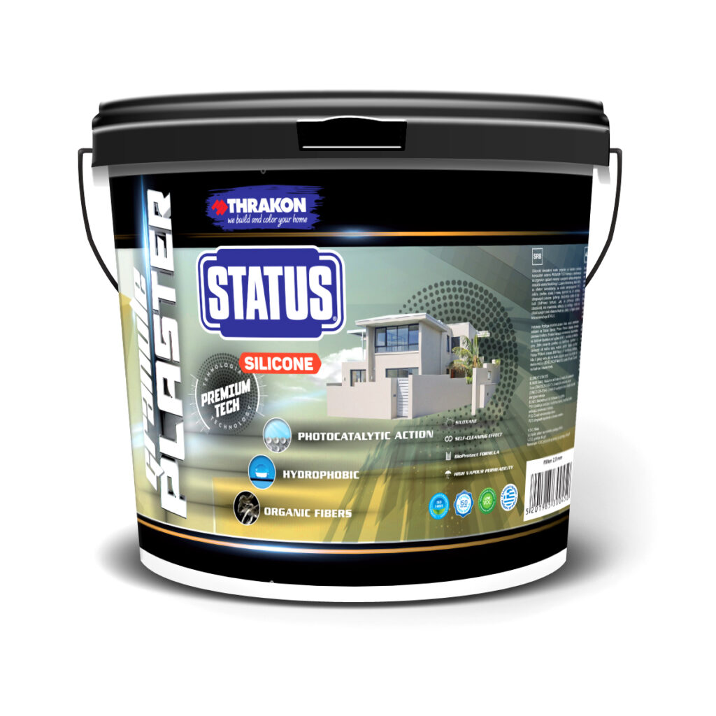 Тракон България представя Status Silicone Granule Plaster Тракон България представя Status Silicone Granule Plaster