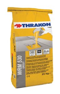 WRM 530 Grout: Χυτό τσιμεντοειδές κονίαμα για αγκυρώσεις ακριβείας WRM 530 Grout: Χυτό τσιμεντοειδές κονίαμα για αγκυρώσεις ακριβείας