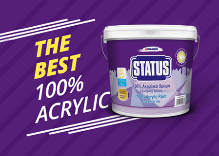 STATUS 100% Acrylic STATUS 100% Acrylic