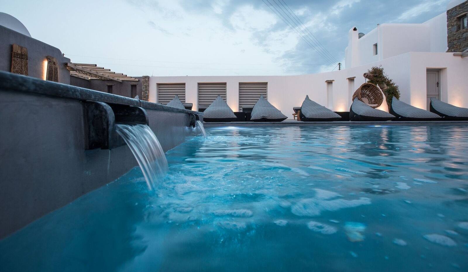 Πατητή Τσιμεντοκονία DECOR για το Aletro Cottage House στη Μύκονο